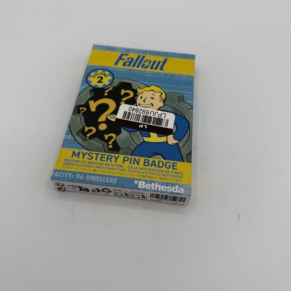 Fallout Mystery Pin Badge Box Official  Bethesda Collectible Enamel Figures‎